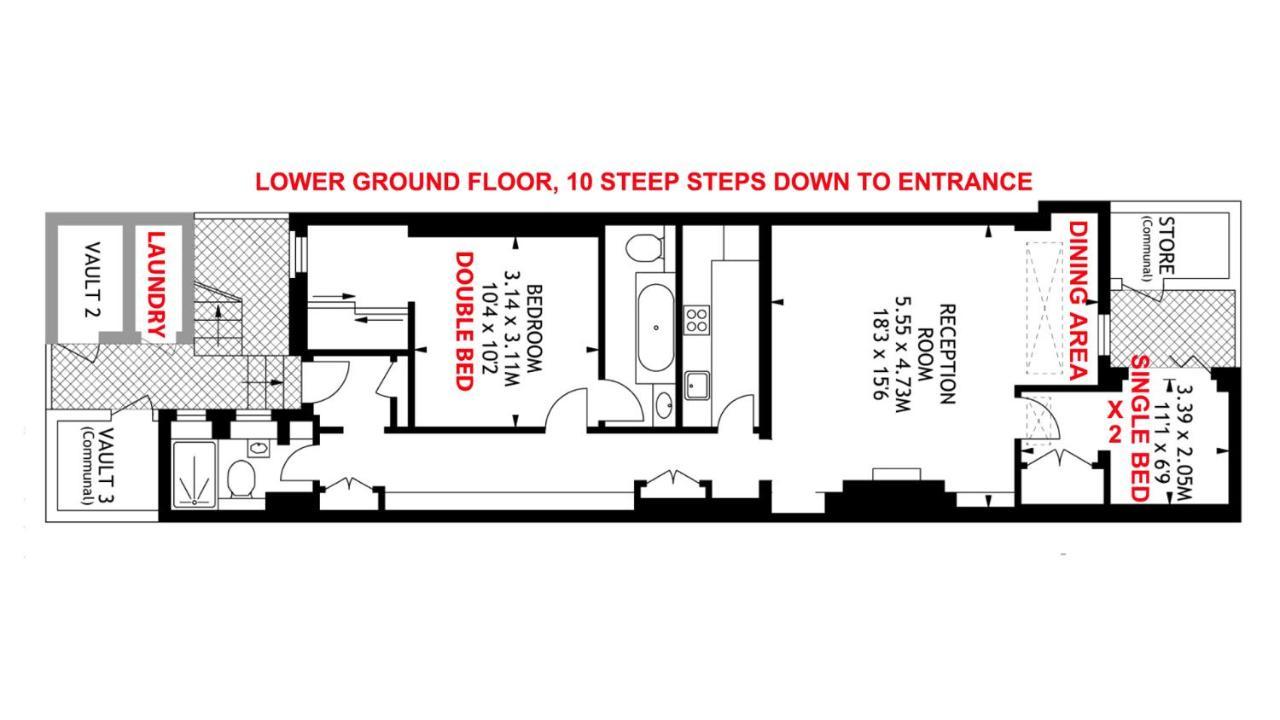 Apartmán Chelsea Chic Londýn Exteriér fotografie